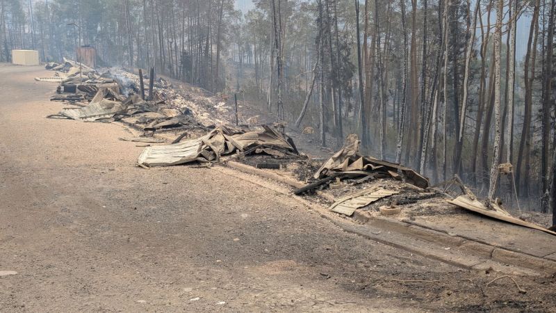 Wooded Ridge Condos At Eagle Point After The Cottonwood Fire