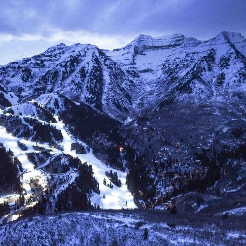The many faces of Mount Timpanogos...  It's a different personality from one minute to the next and we're convinced these are the best views in any resort in Utah!
