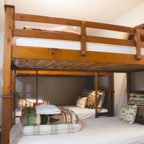 Bunk beds for the kids and young at heart.
