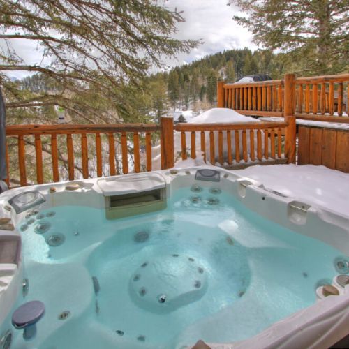 Nothing like a soak in the hot tub morning, noon or night.